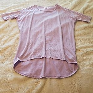LuLaRoe Irma Lavender Top Size XS